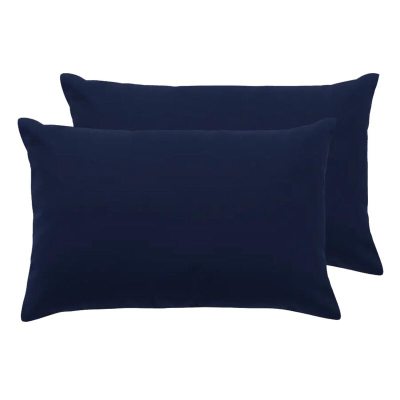 Fundas Almohada Est&aacute;ndar Polo One 2 Pck Azul Ma... image number null