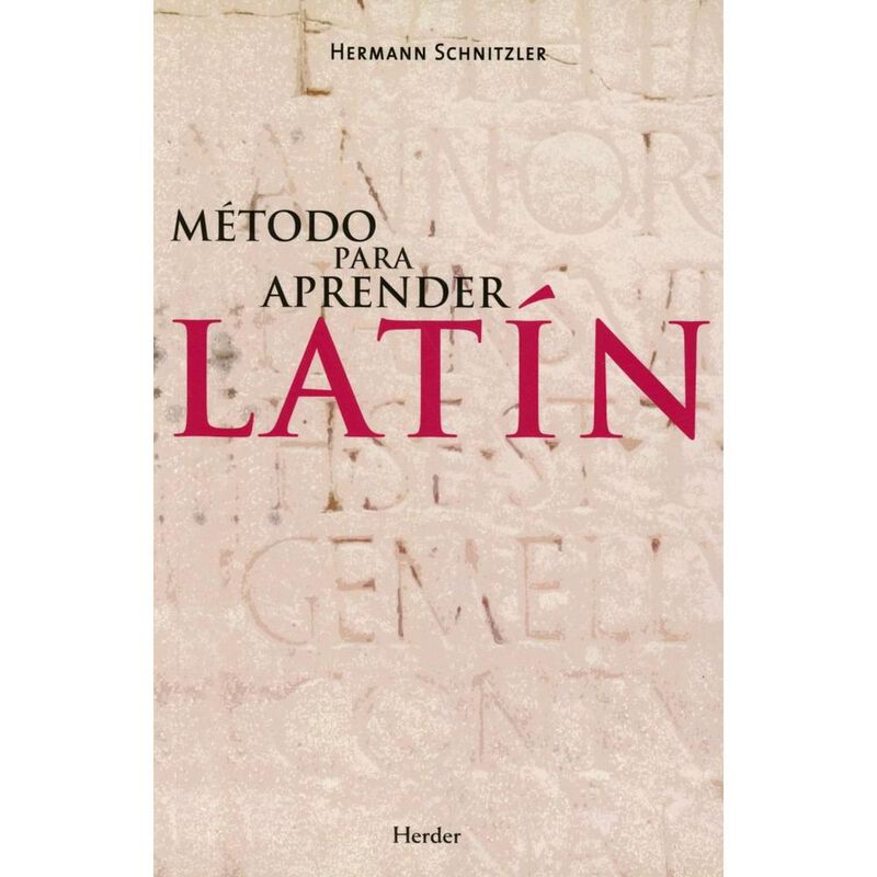 M&eacute;todo Para Aprender Lat&iacute;n, De Hermann Schnitzl... image number null