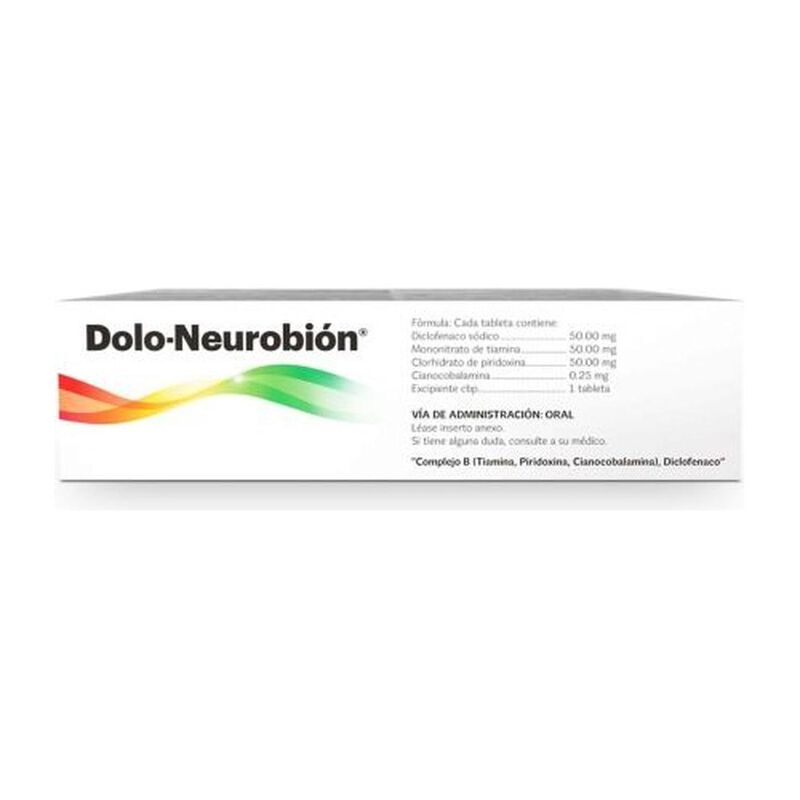 Dolo Neurobion Caja Con 20 Tabletas image number null
