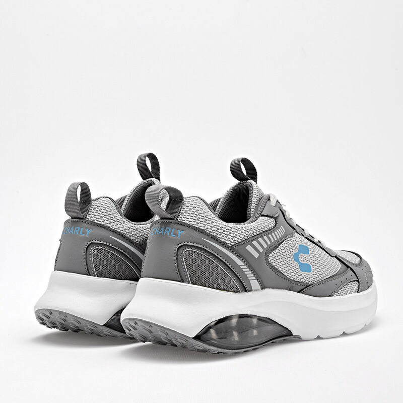 Charly Tenis deportivo para hombre gris, walkin... image number null