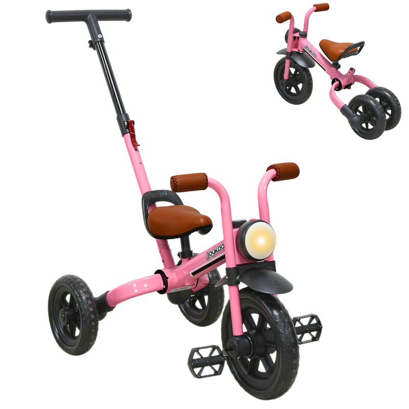 Triciclo 3 En 1 Para Ni&ntilde;os Con Bast&oacute;n, Bici Y B... image number null