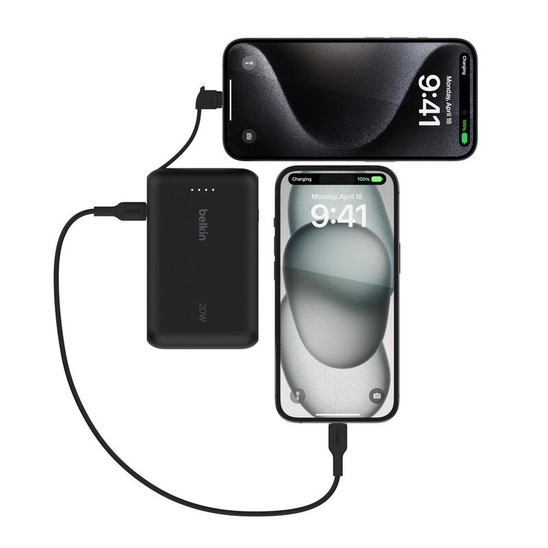 Power Bank Belkin 10k Mah- 20w Usb C Integrado image number null