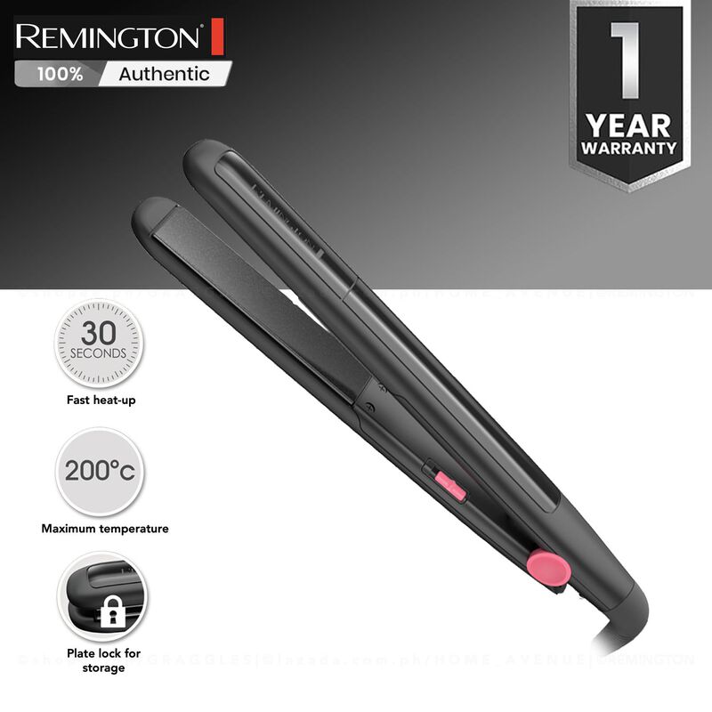 Plancha Alaciadora Remington S1a100 Color Negro... image number null