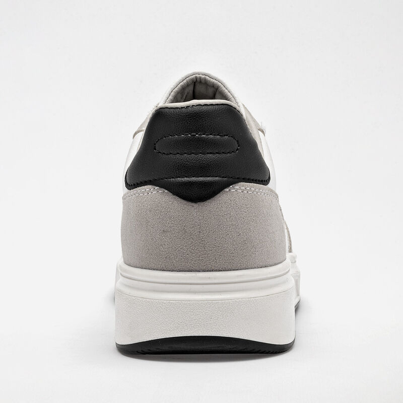 Clasben tenis para hombre blanco gris cod 14118... image number null