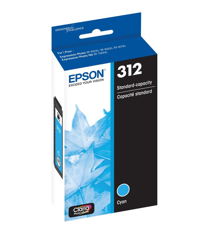 Cartucho De Tinta Epson 312 Claria Photo Hd Cya... image number null
