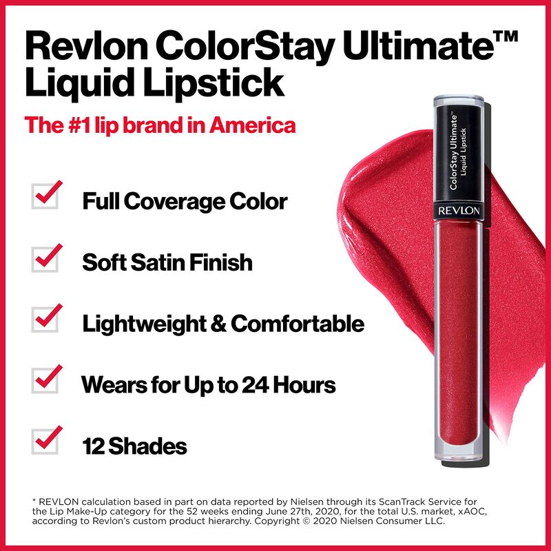 L&aacute;piz Labial L&iacute;quido Revlon Colorstay Ultimate ... image number null