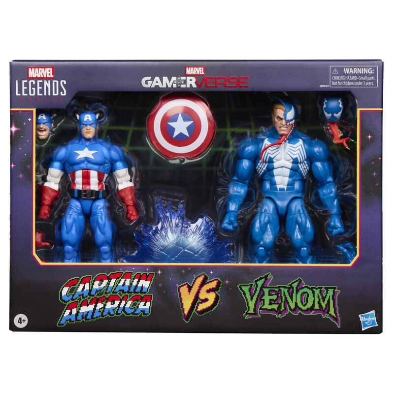 Figuras De Acci&oacute;n Marvel Legends Gamerverse Cap... image number null