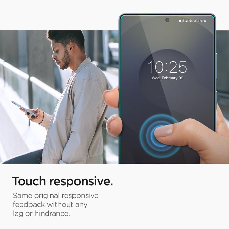 Protector De Pantalla Spigen Glastar Ez Fit Par... image number null