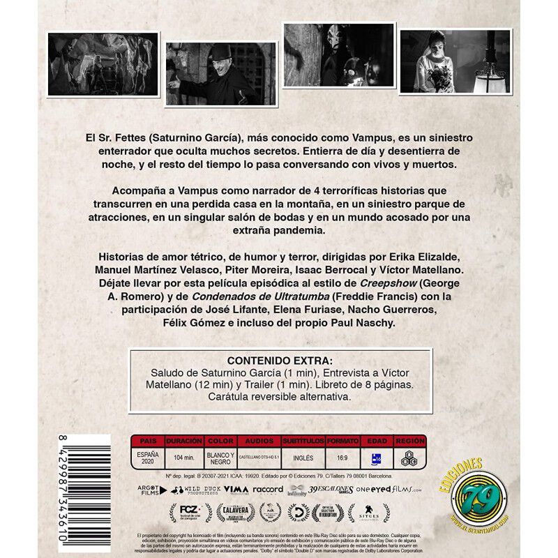 Vampus: Historias de terror BD 2020 [Blu-ray] image number null