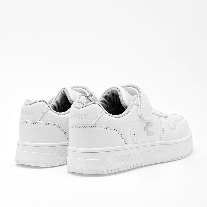 Charly Tenis Para Preescolar Ni&ntilde;a Blanco Cod 12... image number null