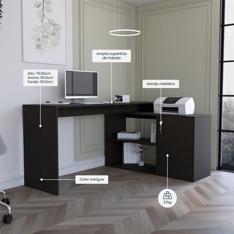 Escritorio Axis, Wengue image number null