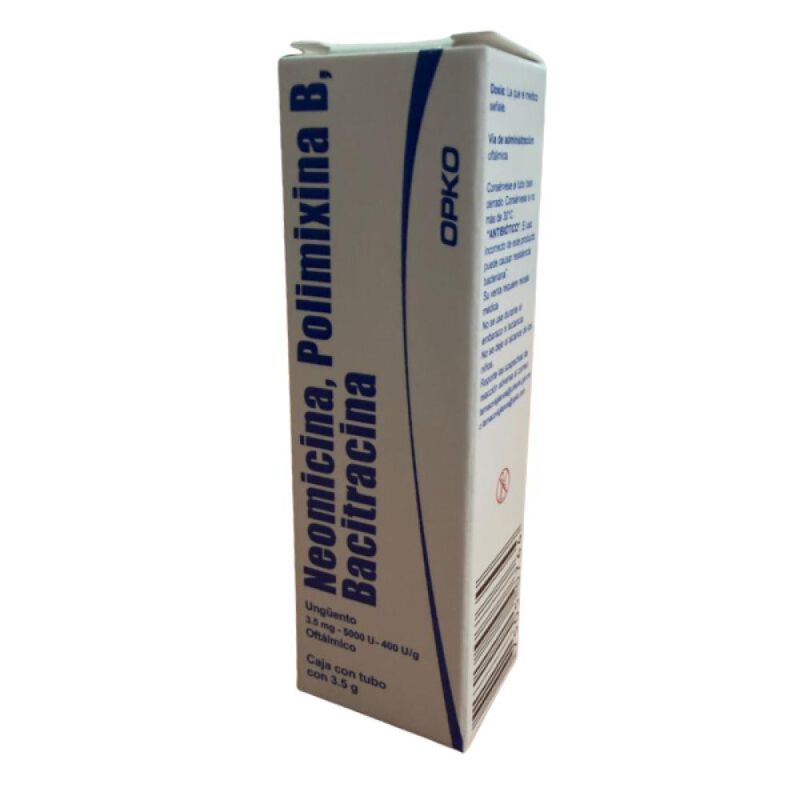 Neomicina - Polimixina B - Bacitracina 3.5mg / ... image number null
