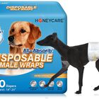 Envoltura Para Perros Honey Care All-absorb A25 Para Hombre, Tama&ntilde;o Mediano, 50 Unidades