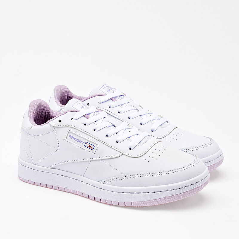 Apoort Tenis urbano para mujer blanco lila image number null