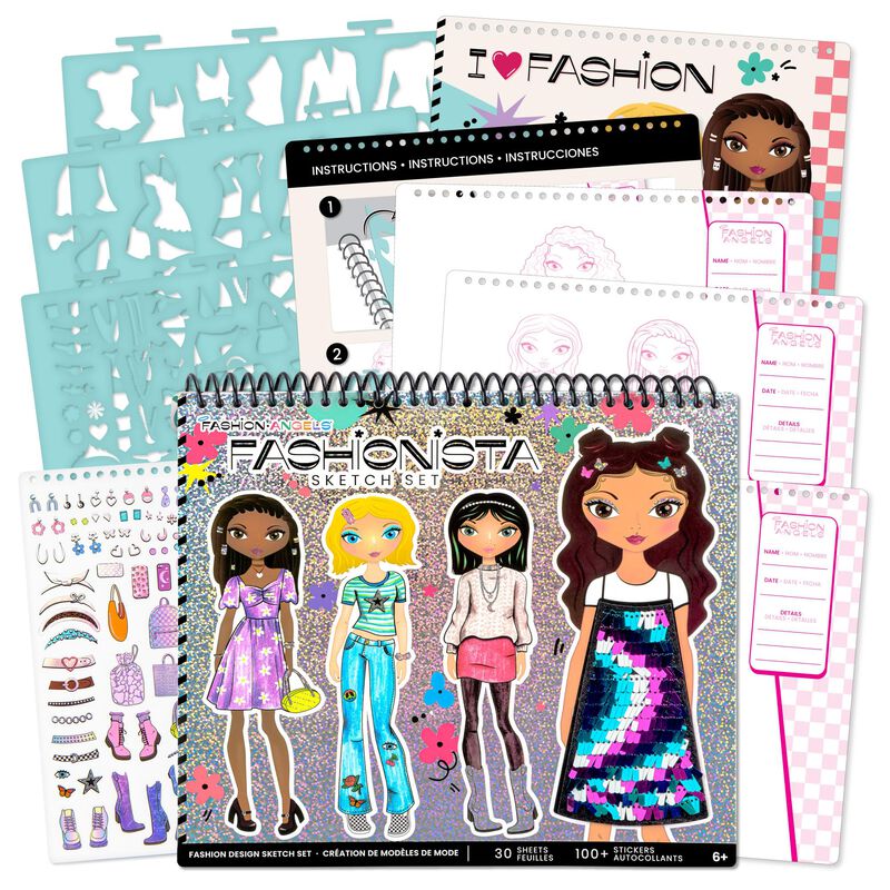 Portafolio De Bocetos De Dise&ntilde;o De Moda Fashion... image number null