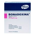Bonadoxina Tabletas 25 Mg/50 Mg, 25 Tabletas
