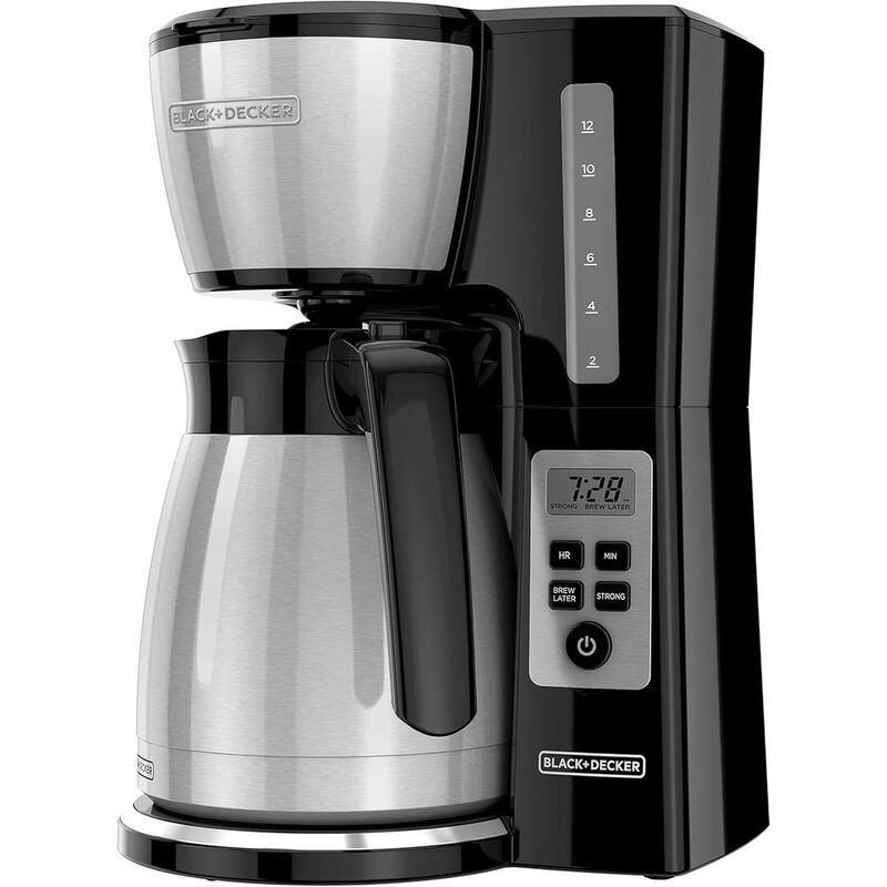 CAFETERA BLACK & DECKER CM2046S DIGITAL 12 TAZA... image number null