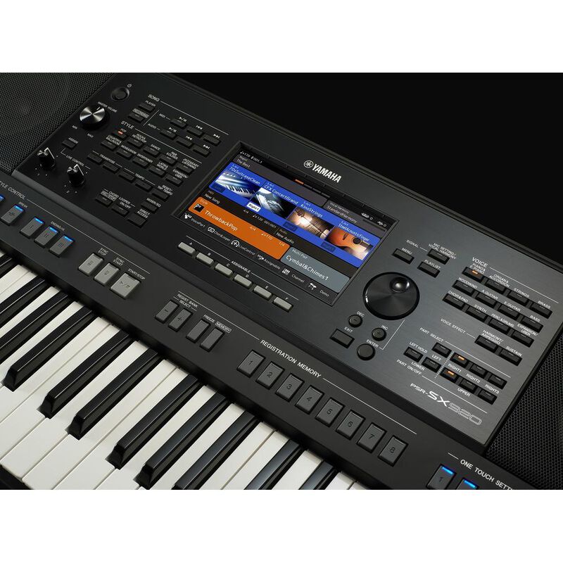 Yamaha PSRSX920 Teclado Arranger Profesional 61... image number null