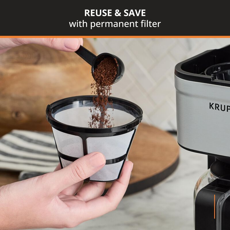 Cafetera Krups Simply Brew Compact De Acero Ino... image number null