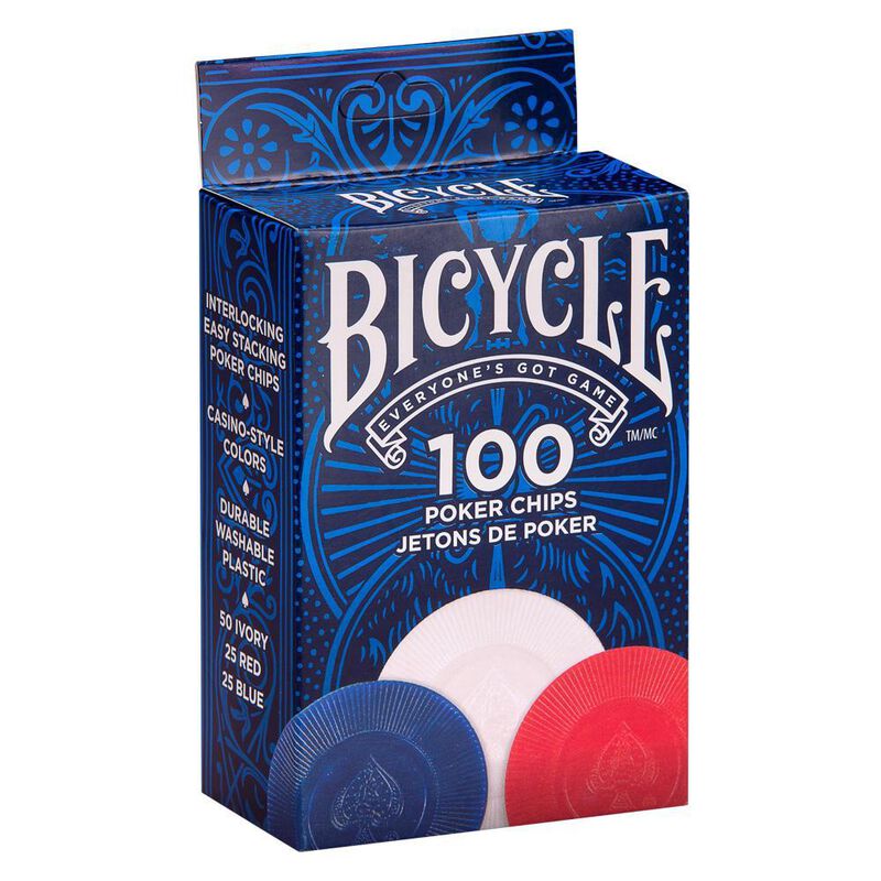 Fichas Bicycle Poker 100 Fichas image number null