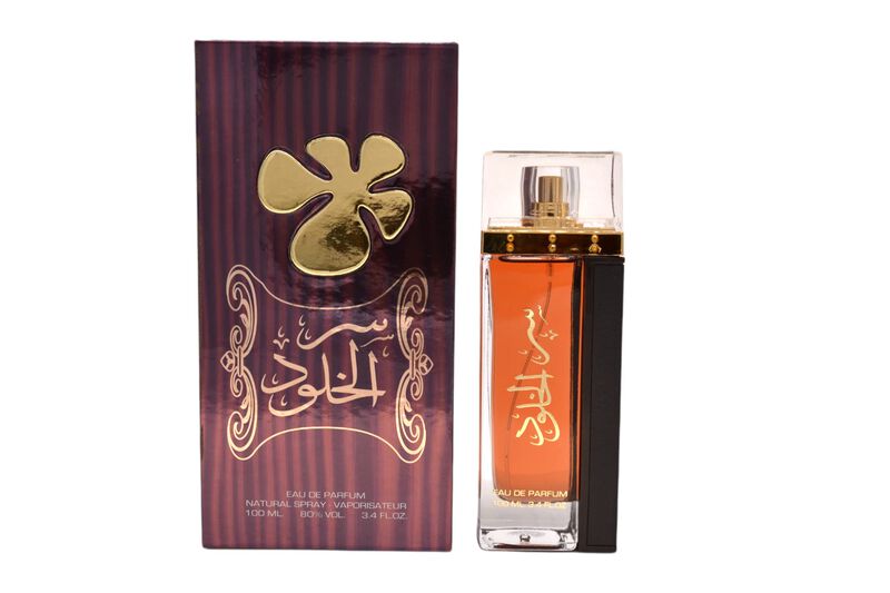 Perfume Lattafa Ser Al Khulood Gold, 100 Ml, Un... image number null