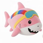 Peluche Tibur&oacute;n Arco&iacute;ris Rosa 36 cm Galaxy Glow