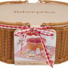 Cesta De P&iacute;cnic Pretend Play De Madera Fisher-price, 31 Piezas