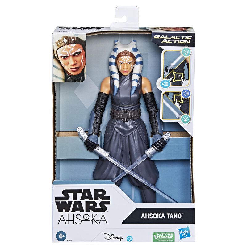 Figura De Acci&oacute;n Gal&aacute;ctica Con Luces De Ahsoka ... image number null