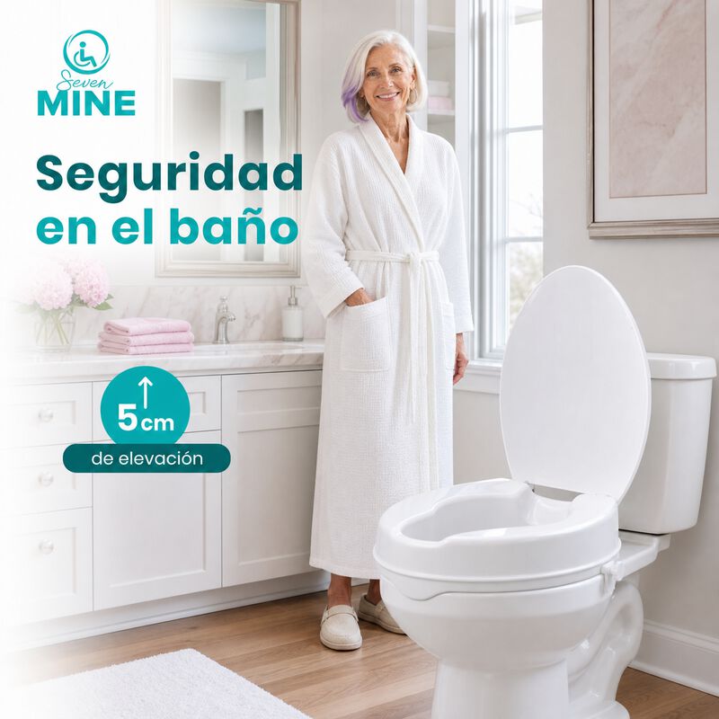 Incremento Aumento de Asiento para Ba&ntilde;o con Tap... image number null