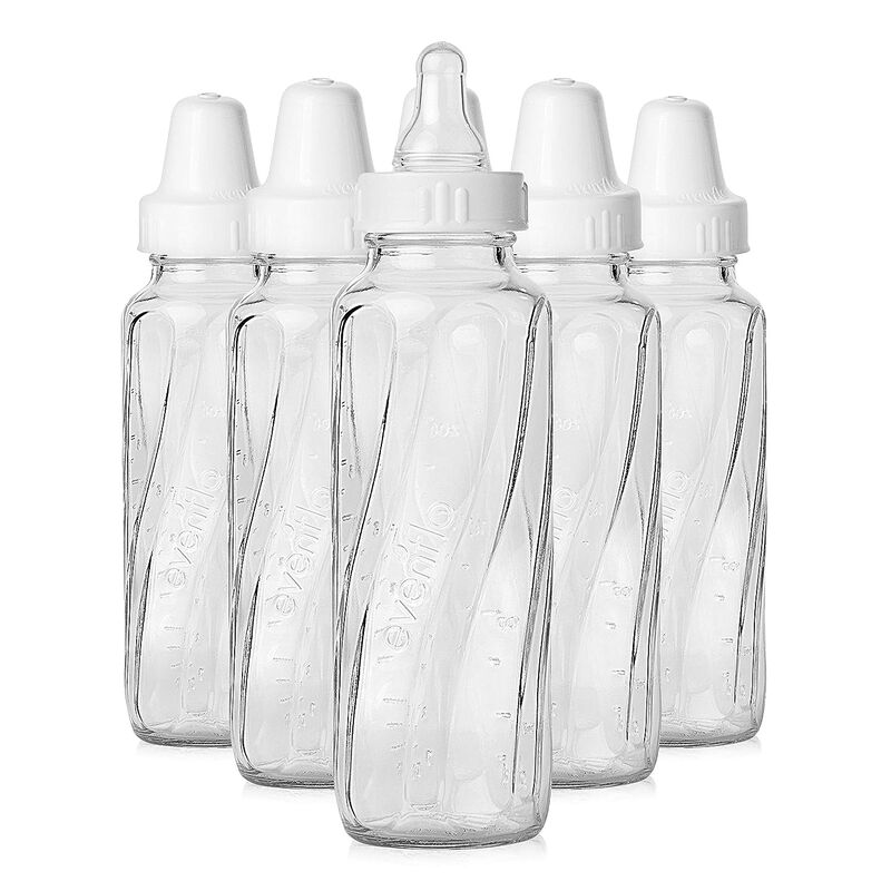 Biber&oacute;n De Vidrio Evenflo Para Beb&eacute; 8 Oz Paquet... image number null