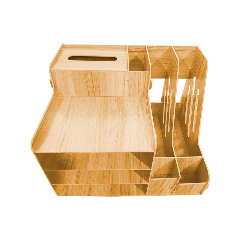Organizador de Madera para Escritorio Bluelande... image number null