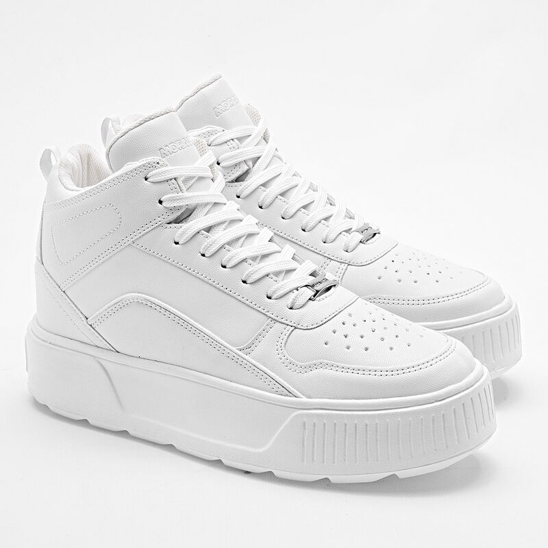 Moramora Tenis urbano para mujer blanco image number null