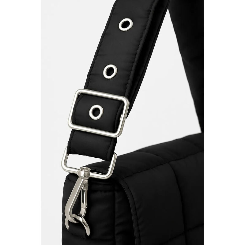 Bolso Crossbody Marr&oacute;n Cuero Sint&eacute;tico Adultos image number null