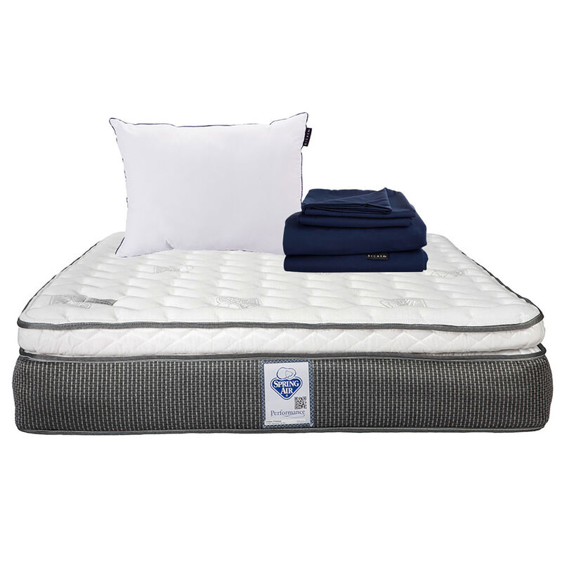 Colchón Queen Size  Spring Air Phantom + Juego ... image number null
