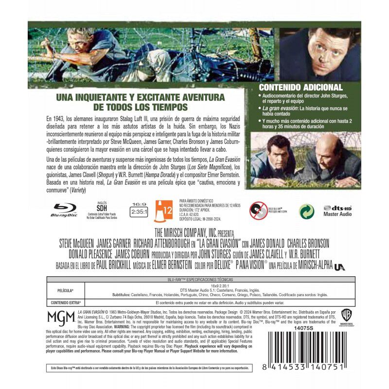 La gran evasi&oacute;n [Blu-ray] (1963) image number null
