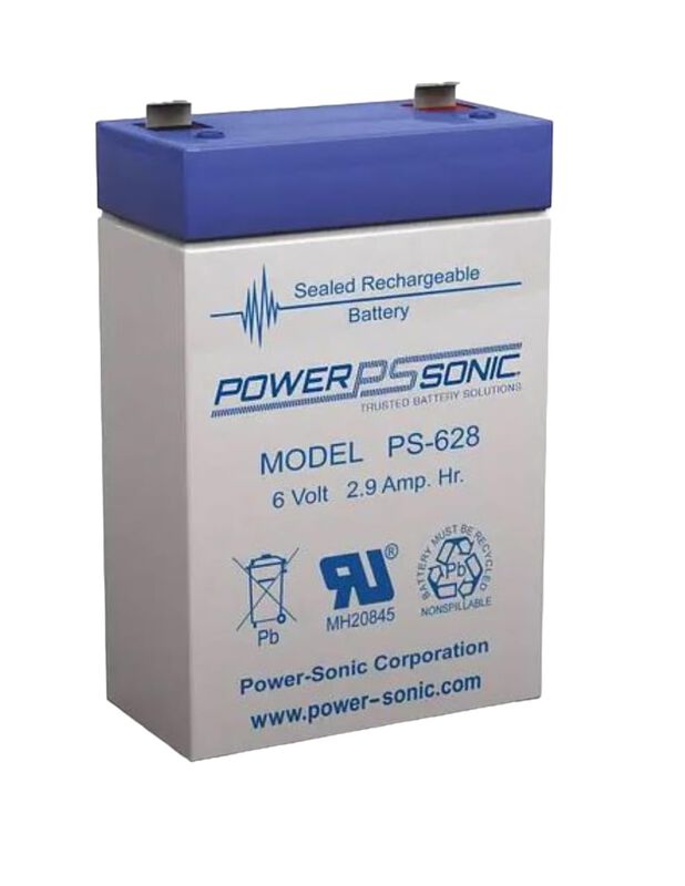Bateria Power Sonic Plomo Acido Ps-628 6v 2.9 A... image number null