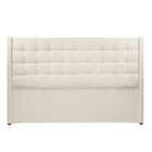 Cabecera King Size Trinity Bruks Crema