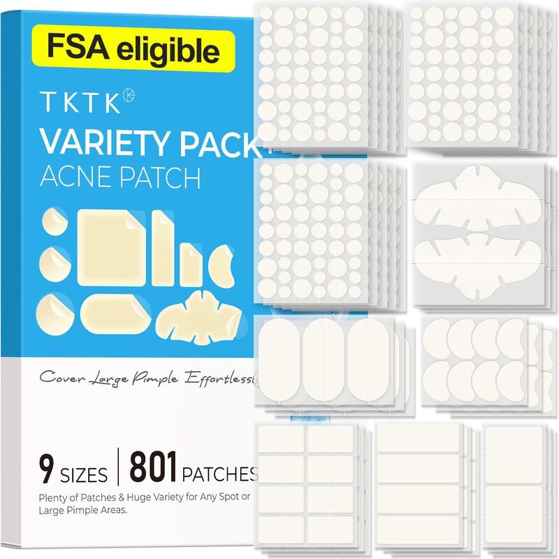 Parches Hidrocoloides TKTK - Pack Variado de 80... image number null