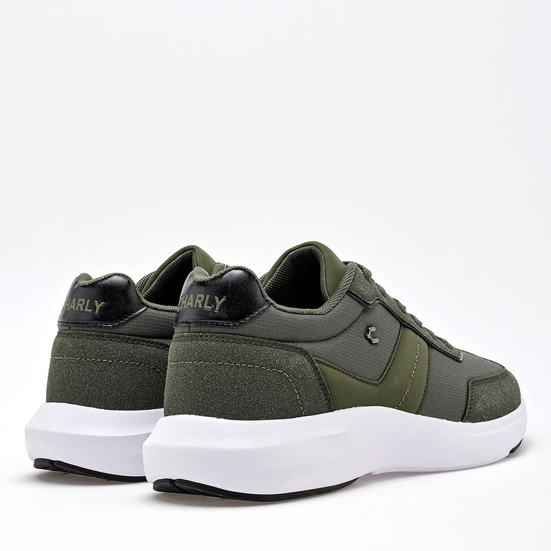 Charly Tenis urbano para hombre verde, importad... image number null