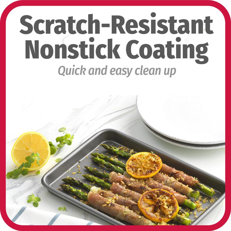 Bandejas para Hornear Goodcook 23x15 cm Gris An... image number null
