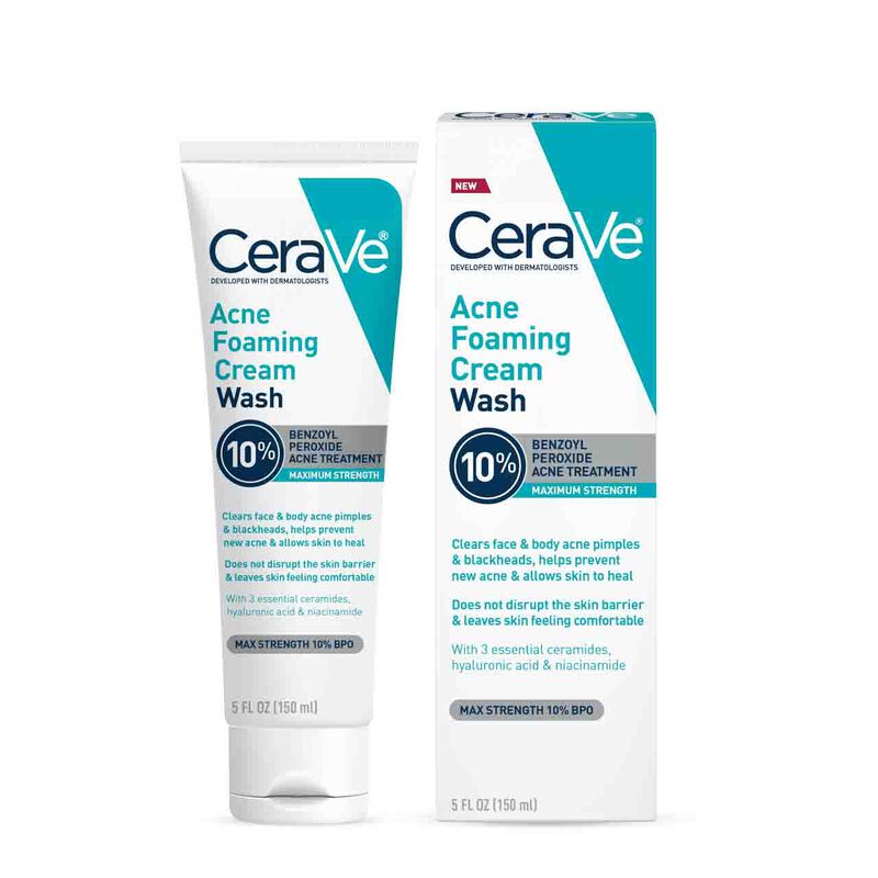 Crema Espumosa Para El Acn&eacute; Cerave Con Per&oacute;xido... image number null