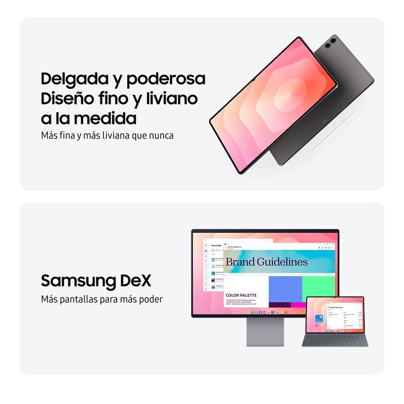 Tablet Samsung Galaxy Tab S11 Ultra Plata 12GB ... image number null