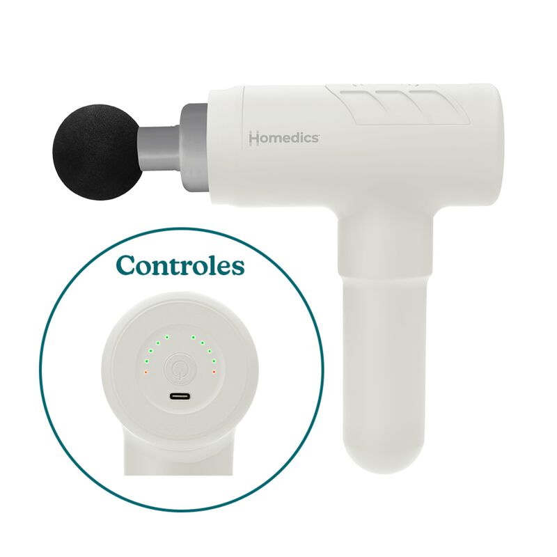 Pistola De Masaje Homedics Inal&aacute;mbrica Y Recarg... image number null