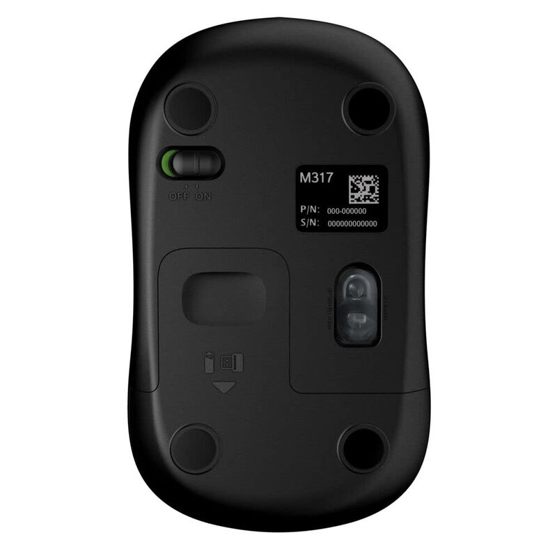 Rat&oacute;n Inal&aacute;mbrico Logitech M317 2,4 Ghz 1000 Dp... image number null