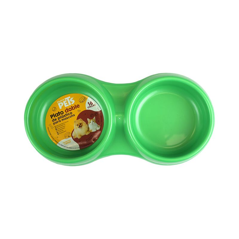 Fancy Pets Plato para Perros y Gatos de Plastic... image number null