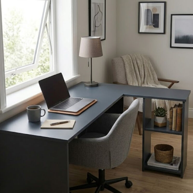 Escritorio Esquinero L Homeoffice Estudiantil C... image number null
