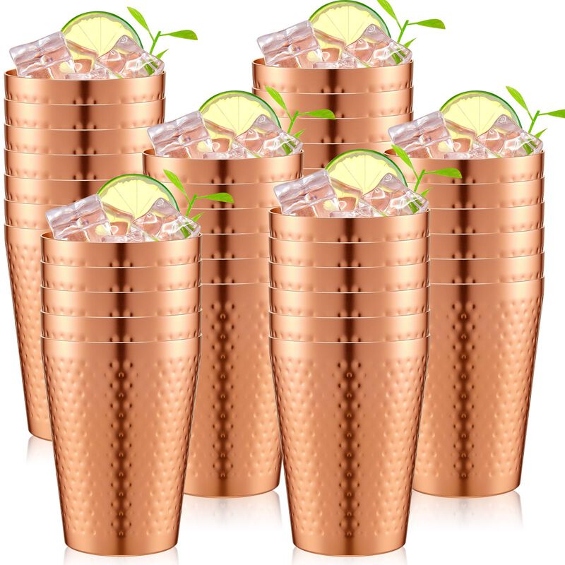 Vaso De Bebida Tanlade 420 ml Cobre - Pack De 3... image number null