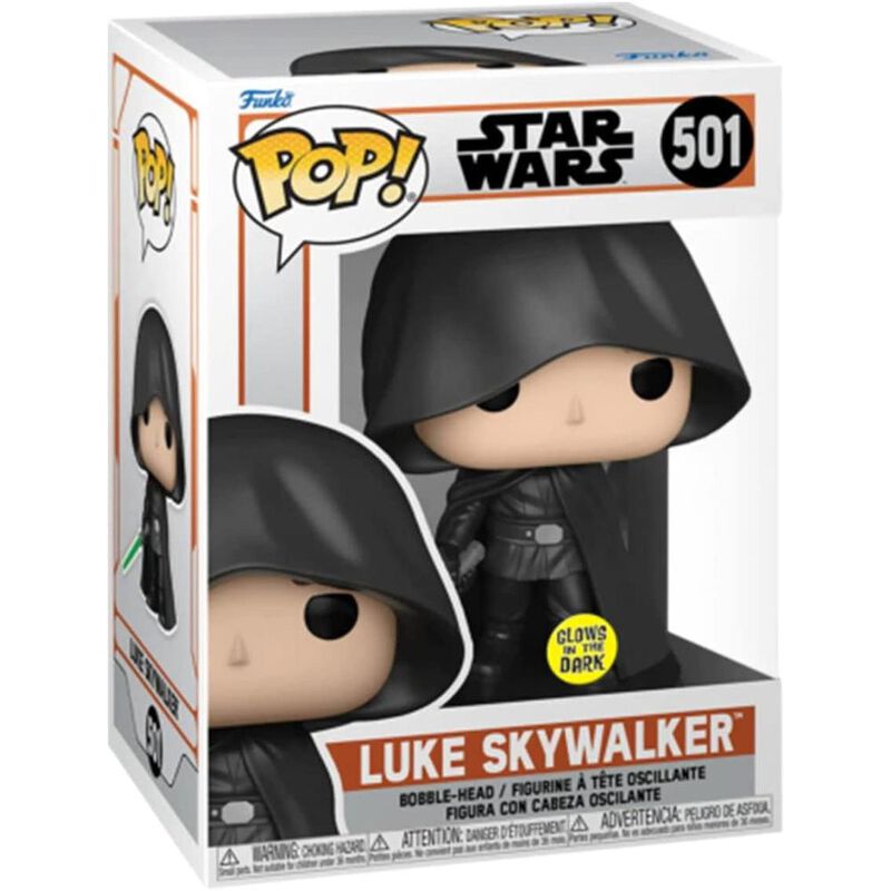 Funko Pop Star Wars: The Mandalorian - Luke Sky... image number null
