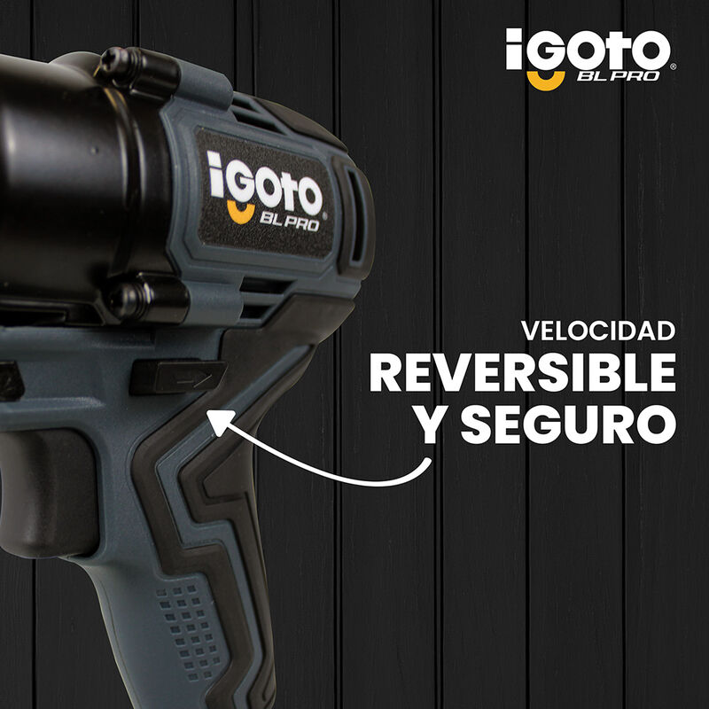 Llave De Impacto Desatornillador Inal&aacute;mbrica Br... image number null