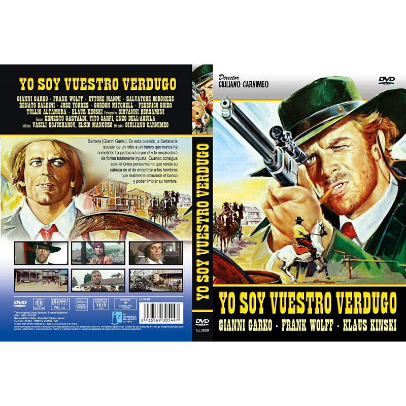 Yo Soy Vuestro Verdugo [DVD] (1969) Sono Sartan... image number null
